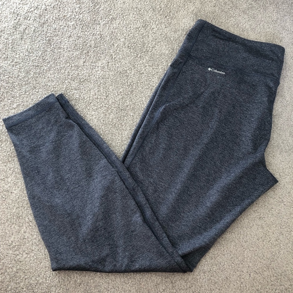 Columbia blue/purple leggings